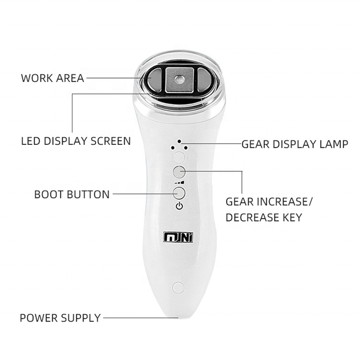 Mini Hifu Skin Care Machine LED Tightening Lifting  Anti-wrinkle Therapy Facial Beauty Device Home Use