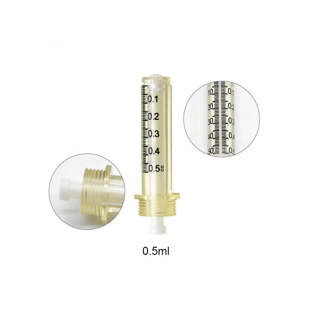 0.3ml 0.5ml Ampoule Head or Syringe Needle for Hyaluron Pen Disposable Adapter Anti-wrinkle Lip Lifting Tool