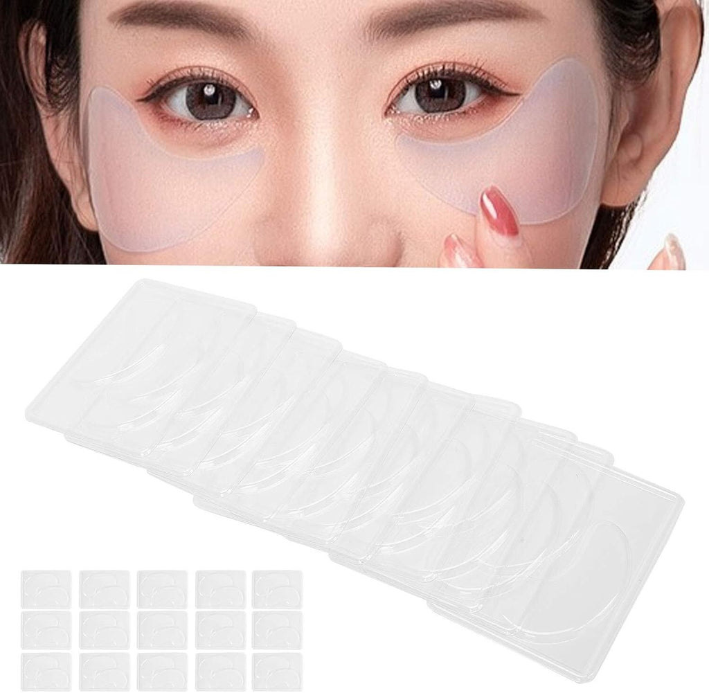 Transparent Reusable Eye Mask Making Mold Tray DIY Collagen Gel Eye Patch Mould For Home Salon Homemade Under Eye Skin Care Accessory