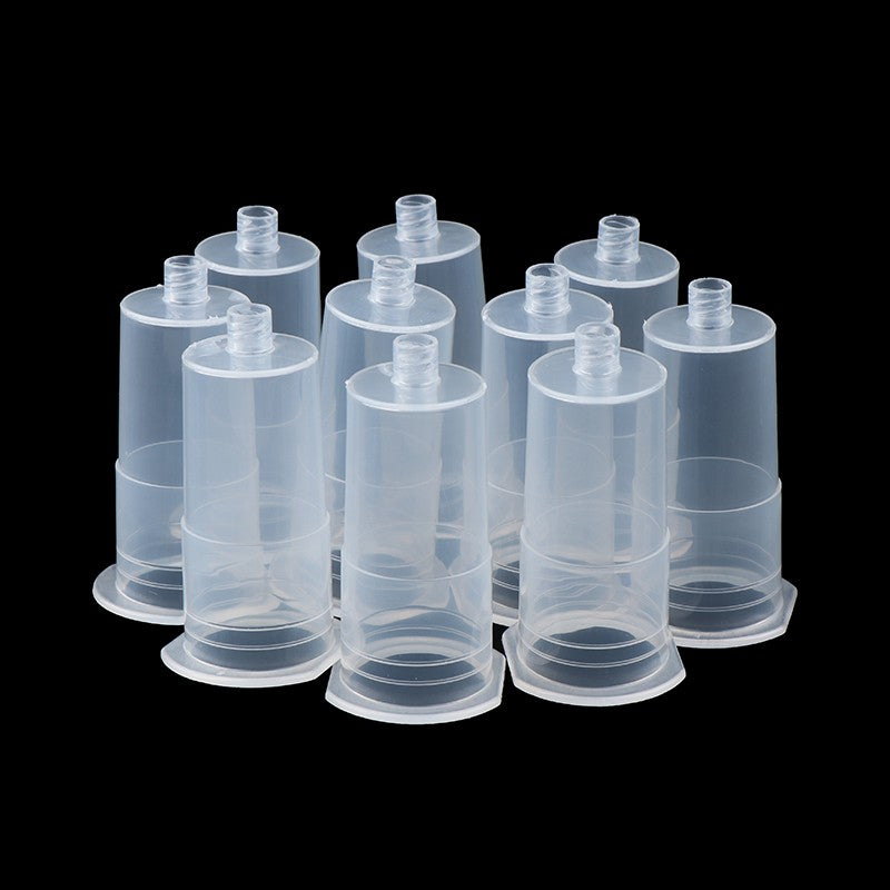 50/100Pcs Disposable Needle Holder Safety Lock Hub Needle Protector Luer Lock & Bayonet Type Needle Retainer for Medical Blood Collection