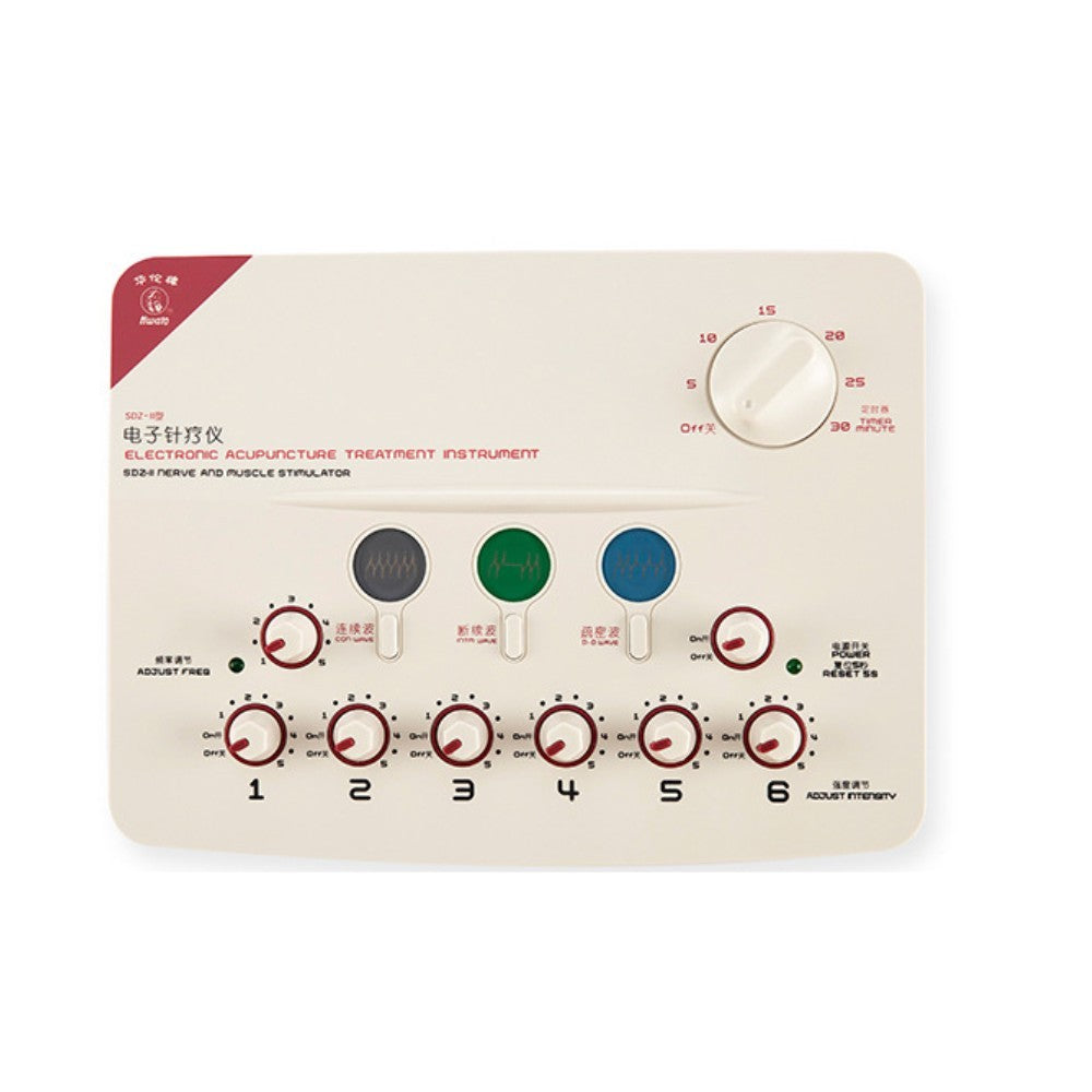 Electronic Acupuncture Device SDZ-II 6 Output Channel Electroacupuncture Therapy Massager Pulse Acupuncture Nerve and Muscle Stimulator