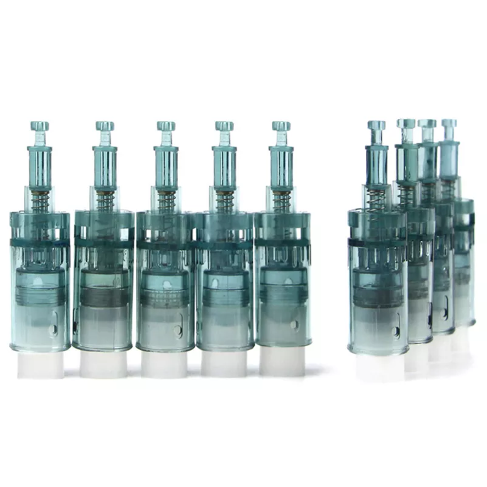 11/16/24/42Pin Round Nano Microneedling Skin Roller Cartridges Compatible With M8 for Home Use