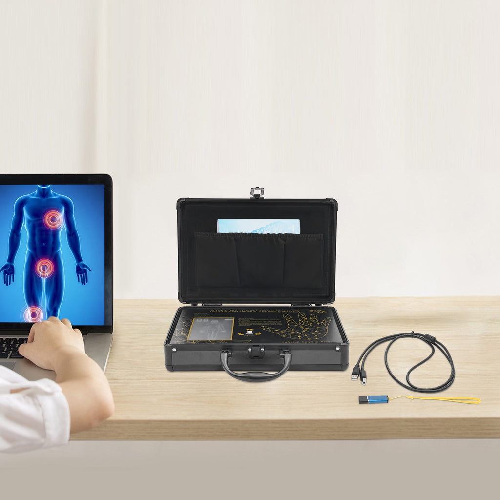6th Gen Quantum Magnetic Resonance Body Analyzer, Quantum Analyzer Machine, Full-Body Scanner, Health Detector, Palm Touch