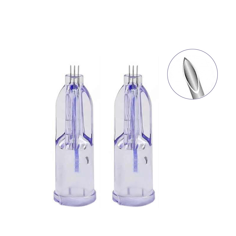 10Pcs 1.2mm/1.5mm Microneedling Film 3Pin 34G Micro Needles For Anti Aging Around Eyes and Skin and Tightening
