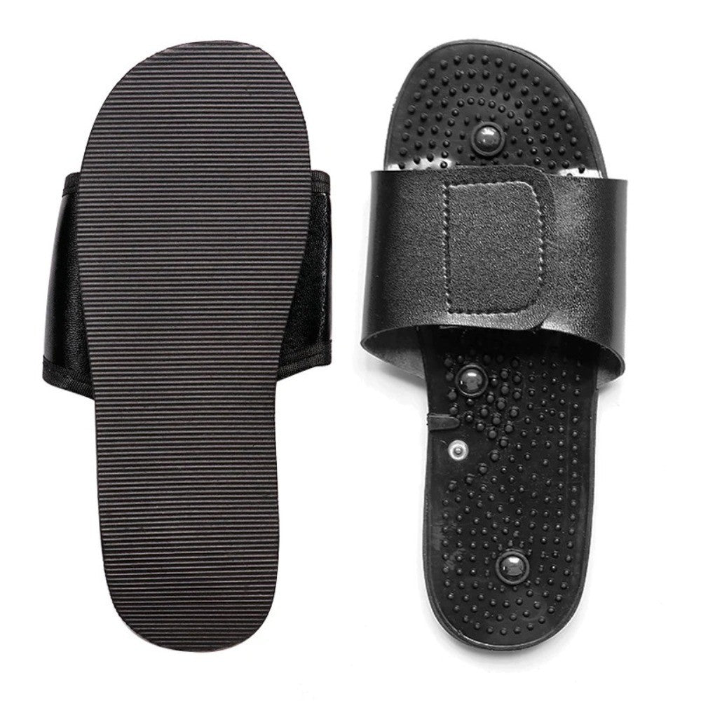 1 Pair Conductive Electrode Massage Slippers Foot Therapy Shoe Pad For TENS EMS Physiotherapy Machine Foot Circulation Relax Accessory