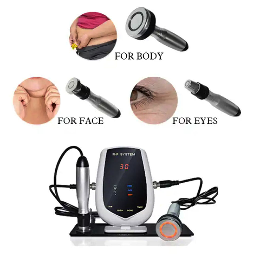 3 In 1 Portable RF Beauty Machine, Multifunctional Skin Lifting Tightening Device for Face Eye Body Anti-Aging Home Skin Care