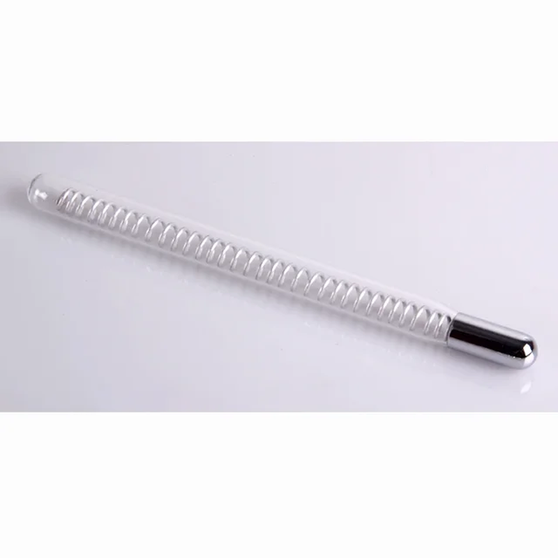 Replacement Glass Electrodes Red/Blue/Purple Light Glass Tube Accessories for High Frequency Facial Beauty Wand Machine
