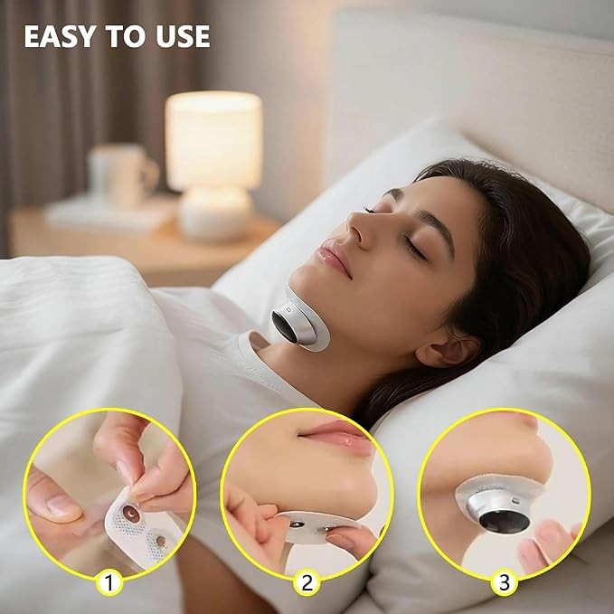5/10/20 Bags Replacement Non-Woven Anti-Snoring Electrode Pad Patch Accessory for Electric Anti Snore Stopper Machine