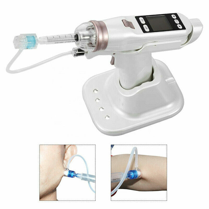Portable EZ Negative Pressure Water Light Injection Machine - Hyaluronic Acid Mesotherapy Gun for Skin Rejuvenation  / Accessories Parts