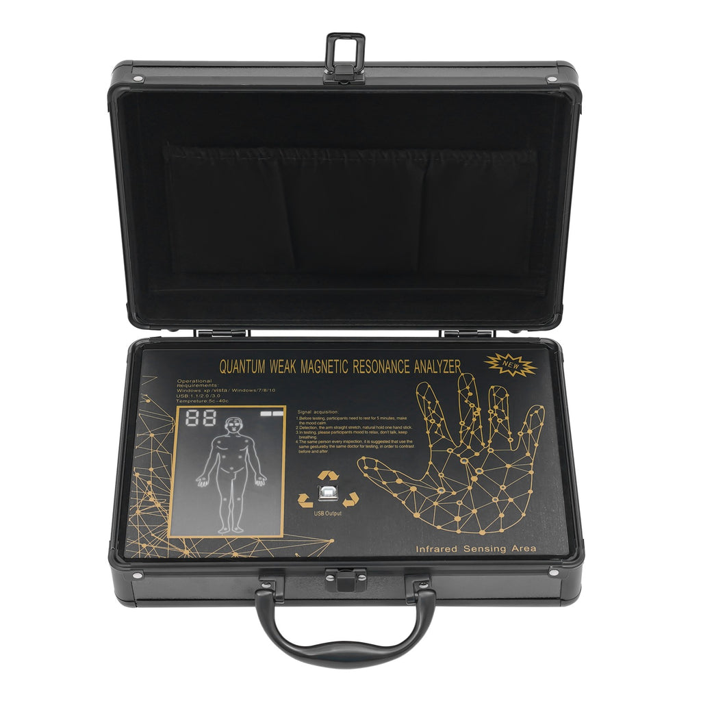 6th Gen Quantum Magnetic Resonance Body Analyzer, Quantum Analyzer Machine, Full-Body Scanner, Health Detector, Palm Touch