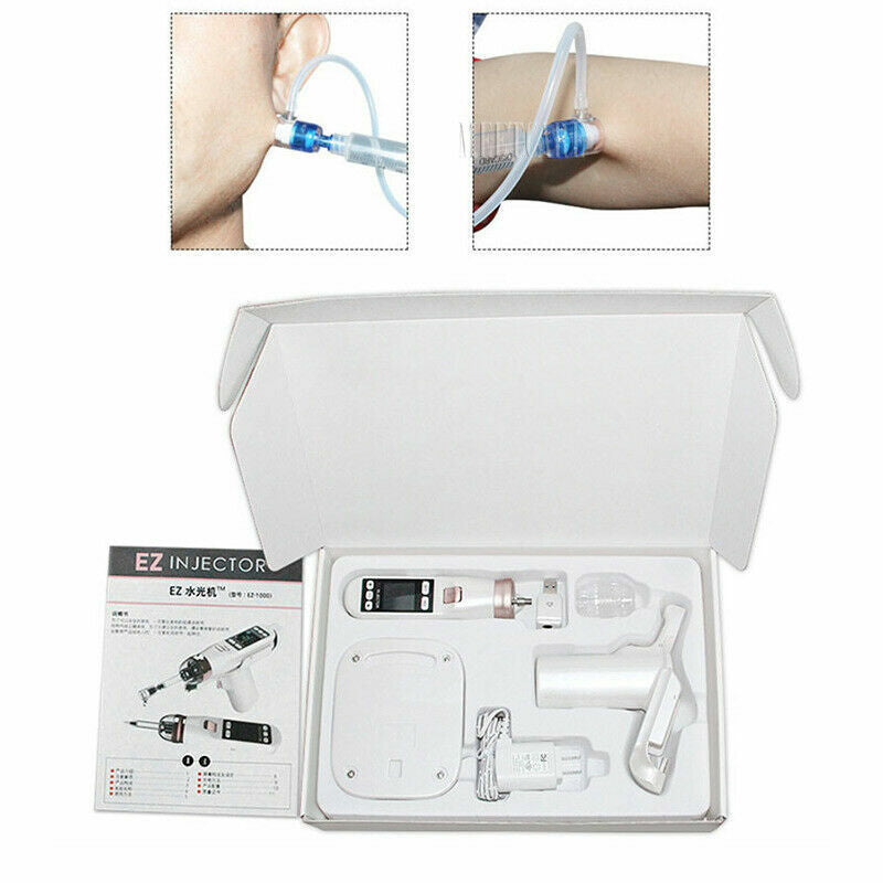 Portable EZ Negative Pressure Water Light Injection Machine - Hyaluronic Acid Mesotherapy Gun for Skin Rejuvenation  / Accessories Parts
