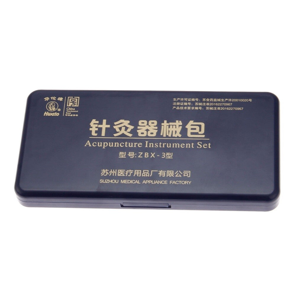 Stainless Steel Acupuncture Instrument Set Professional Acupuncture Tools Kit with Storage Box for Acupuncture Practitioners