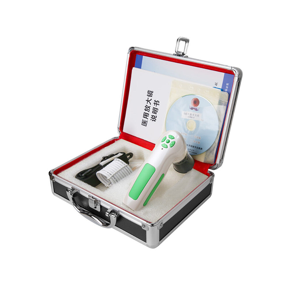 Portable Handheld Iris Scanner 12MP Digital Iriscope Analyzer Iridology Appliance Eye Camera Iris Scanner