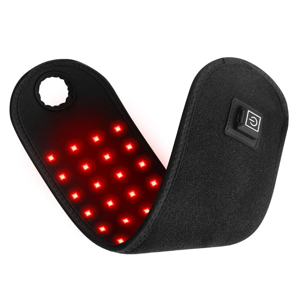 Red Light Therapy Wrist Wrap Pad 660nm 850nm Infrared LED Light Belt for Wrist Arm Joint Home Body Skin Relief Care