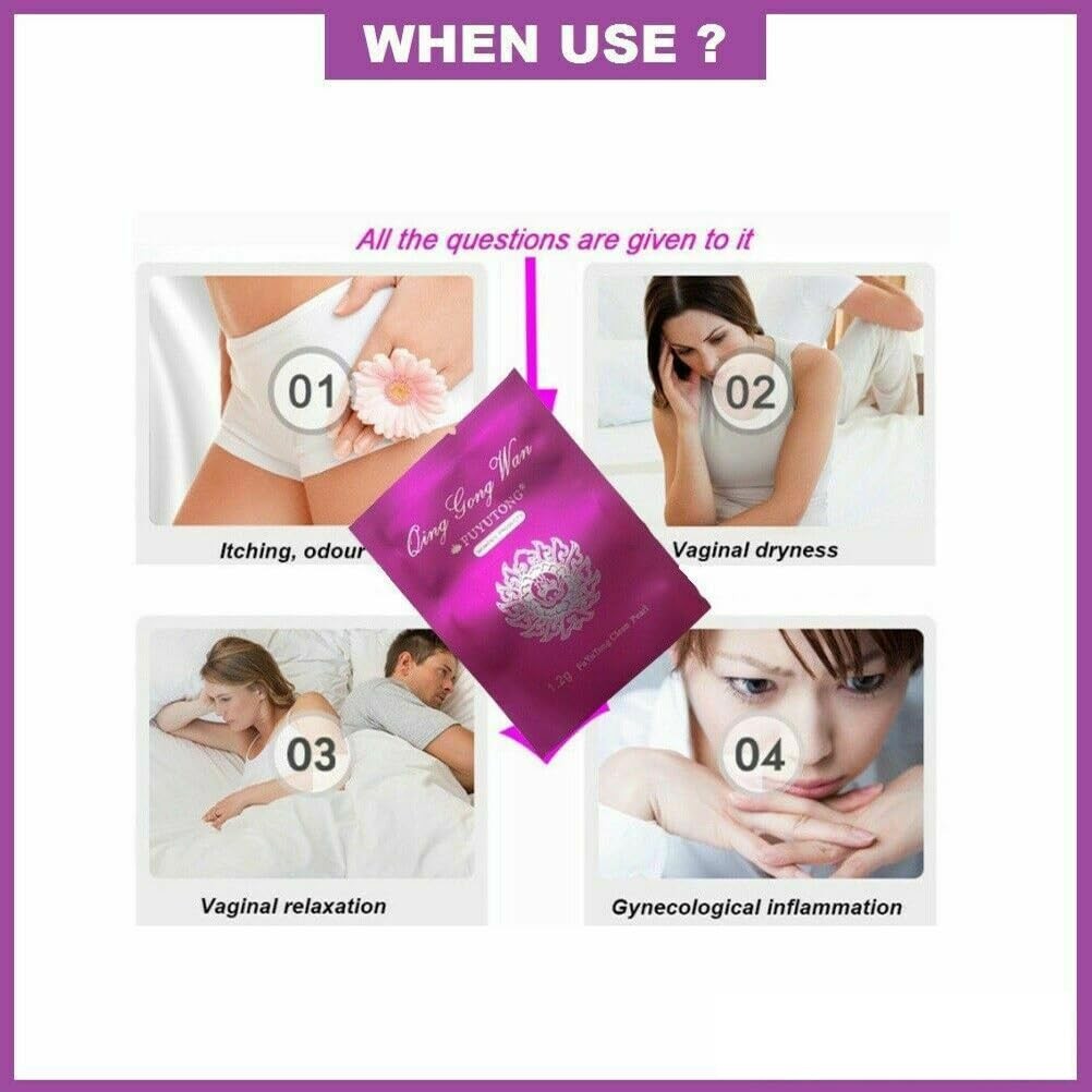 5-100PCS Natural Herbal Detoxifying Pearl Tampons for Female Intimate Hygiene and Personal Care
