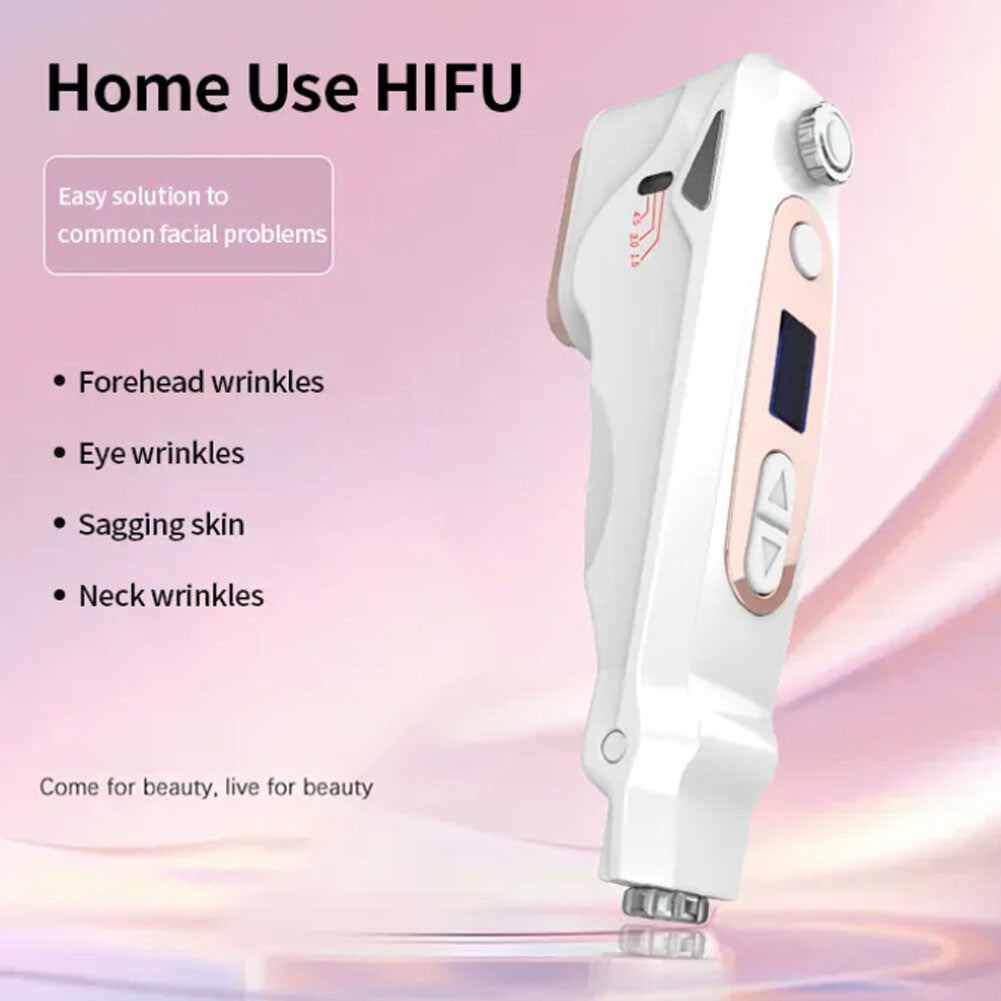 Portable Mini Hifu Beauty Facial Massager Face Skin Lifting Anti-aging Device Skin Tightening Machine For Spa Salon And Home Use