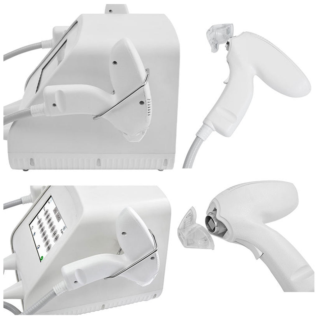 2 Handles Tixel Thermal Fractional Machine, Salon Skin Resurfacing Device for Stretch Mark, Scar & Wrinkle Removal Treatment