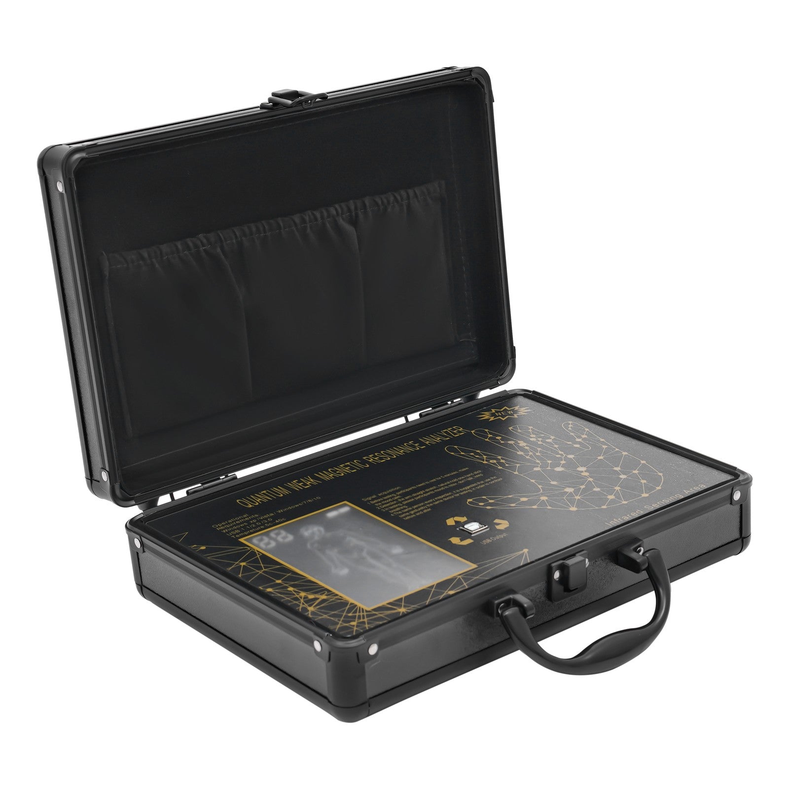 6th Gen Quantum Magnetic Resonance Body Analyzer, Quantum Analyzer Machine, Full-Body Scanner, Health Detector, Palm Touch