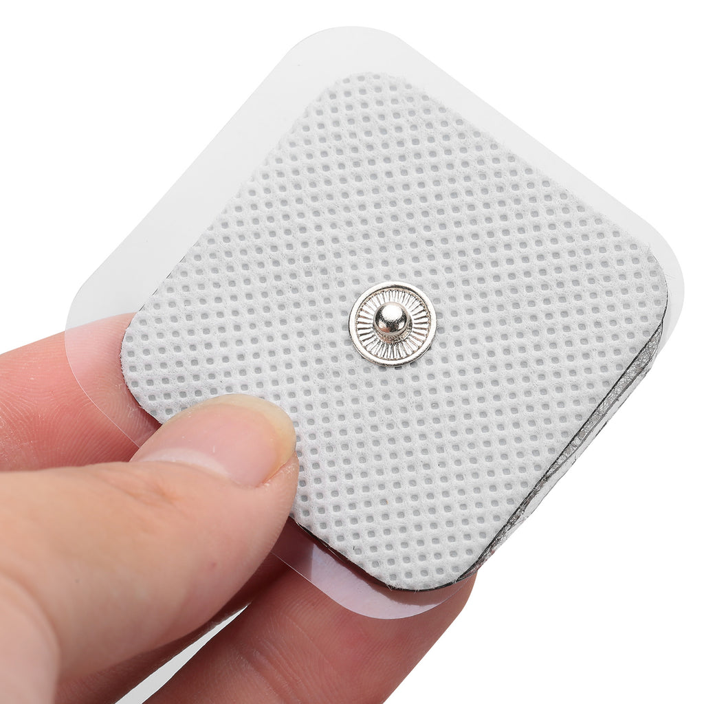 20/40PCS Replacement 3.5mm Snap 2x2" Self-Adhesive TENS Unit Electrode Pads Compatible with TENS Devices with 3.5mm Connector