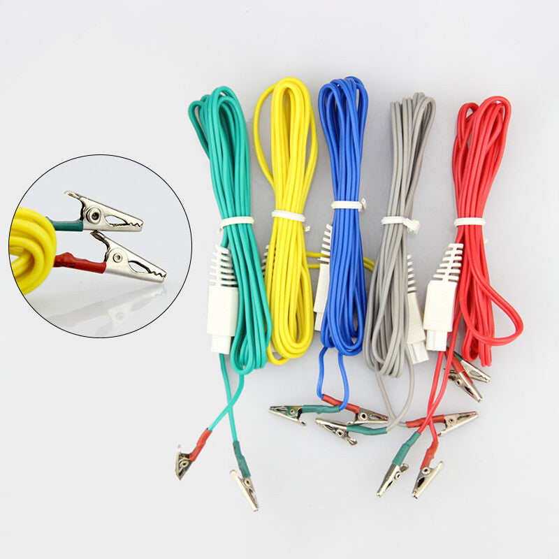 For KWD808-I Acupuncture Stimulator Device Line Cable/Pads/Alligator Clip Wire/Acupoint Detecting Pen/AC Adaptor Accessories