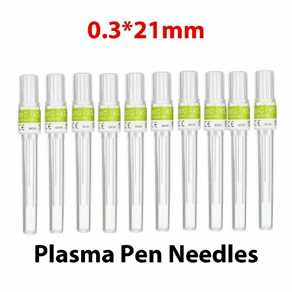 Ozone Heads Replacement & Thin Dental Needle & Thick Copper Tips For 2 In1 PAA  Plamax Ozone Fibroblast Plasma Pen