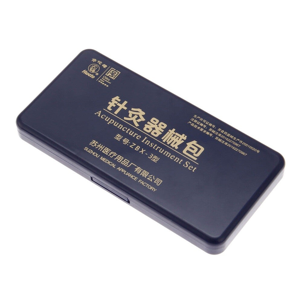 Stainless Steel Acupuncture Instrument Set Professional Acupuncture Tools Kit with Storage Box for Acupuncture Practitioners