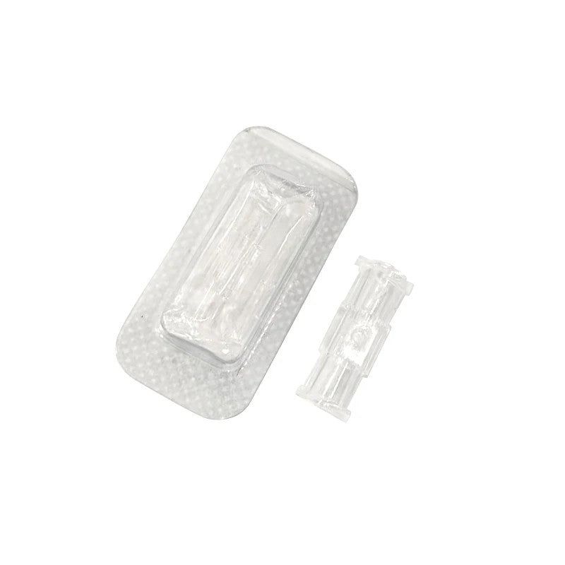 Female Luer Lock Connector Clear Plastic Medical Straight Through Luer Adapter for IV Extension Set Fluid Transfer Tubing