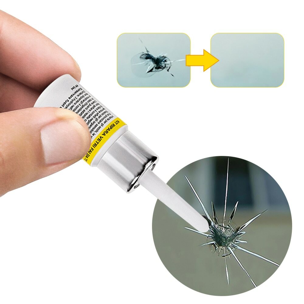 5/10 Pack Automobile Crack Glass Repair Kit Automobile Windshield Nano Repair Liquid Automobile DIY Window Tools Glass Scratch Repair
