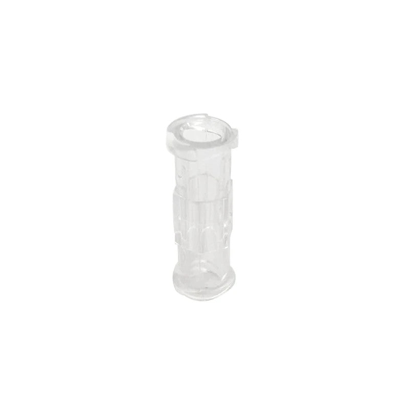 Female Luer Lock Connector Clear Plastic Medical Straight Through Luer Adapter for IV Extension Set Fluid Transfer Tubing