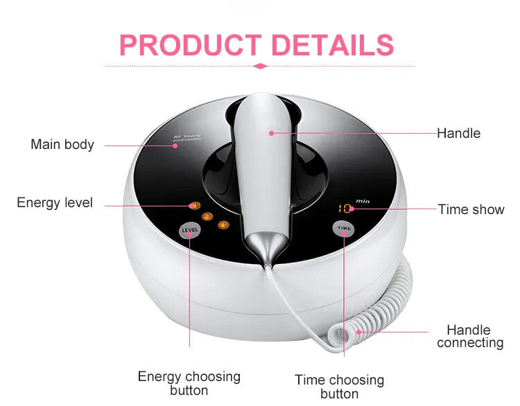 RF Radio Frequency Face and Body Skin Tightening Microcurrent Wrinkle Removal Facial Lifting Beauty Machine Home Use