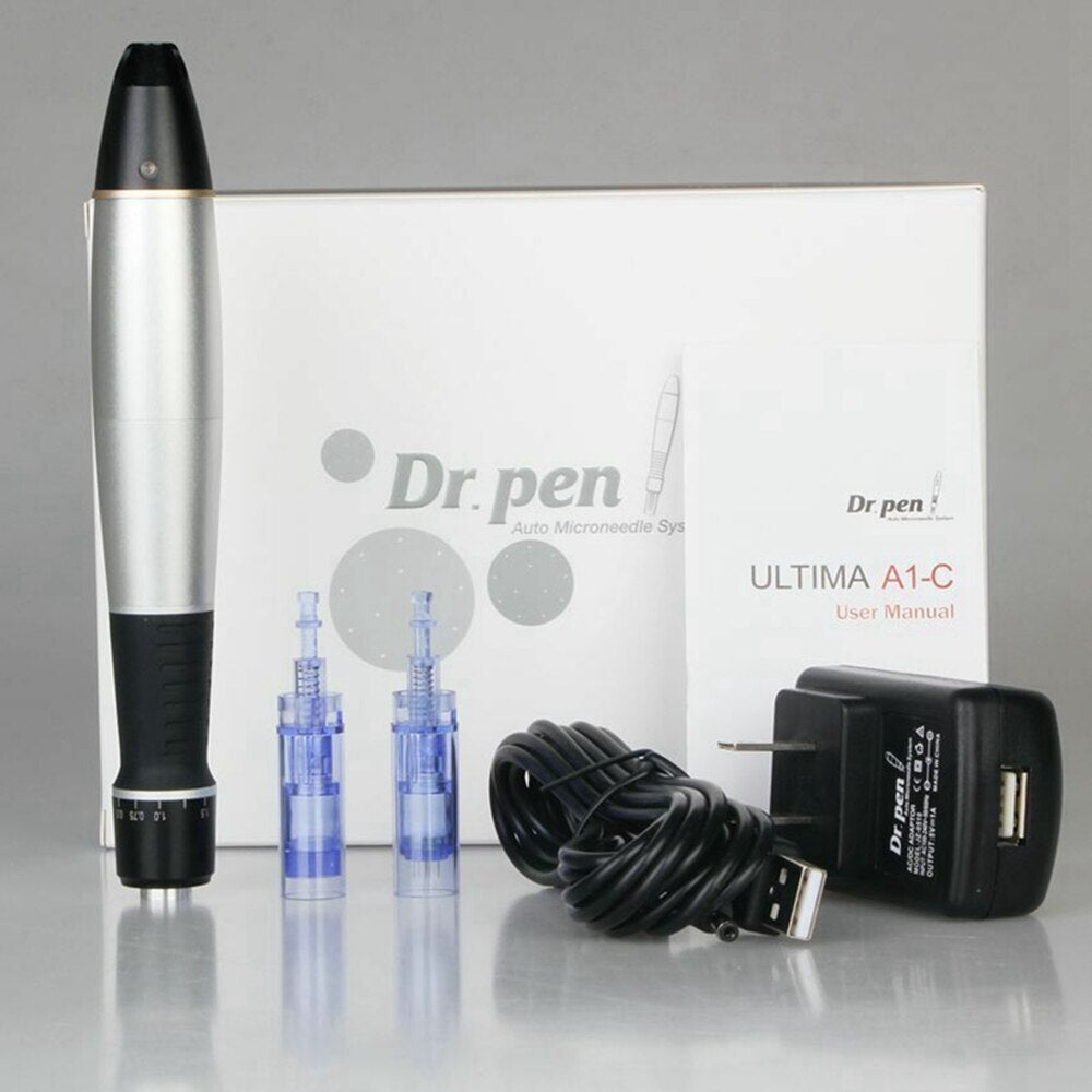 Electric Dr.pen Wired Device A1-C Tattoo Skin Care Tool Professional System Therapy CE with Cartridges