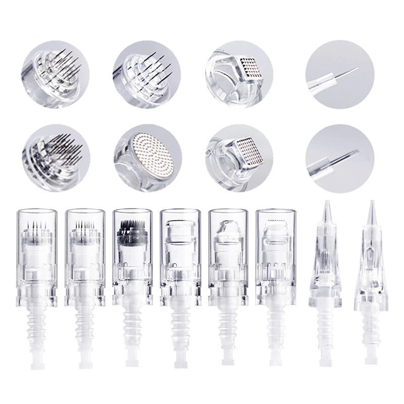 Micro Needle Cartridge Replacement Dr Pen Needles Cartridge Bayonet Coupling for M5 M7 N2 a6 E30 Skin Meso Therapy Microneedling Pen