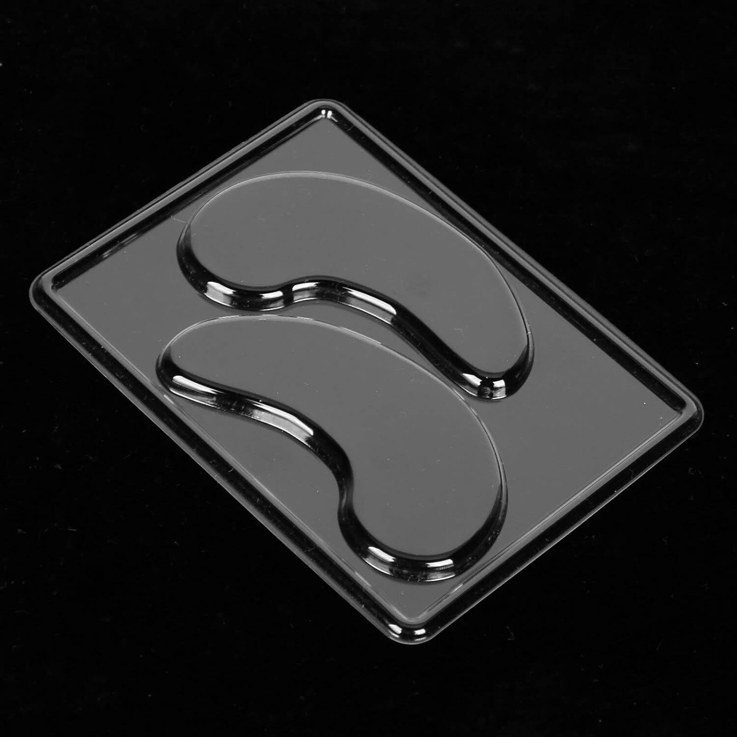 Transparent Reusable Eye Mask Making Mold Tray DIY Collagen Gel Eye Patch Mould For Home Salon Homemade Under Eye Skin Care Accessory