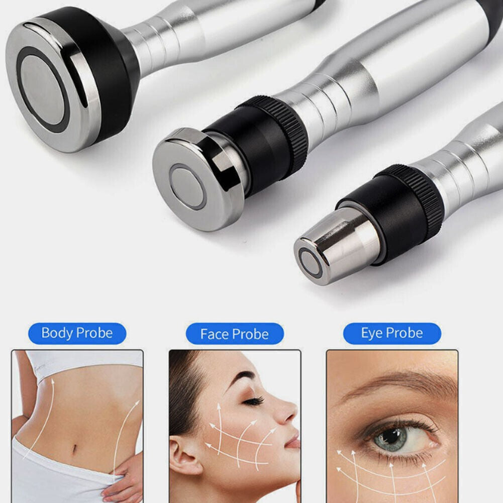 3 In 1 Portable RF Beauty Machine, Multifunctional Skin Lifting Tightening Device for Face Eye Body Anti-Aging Home Skin Care