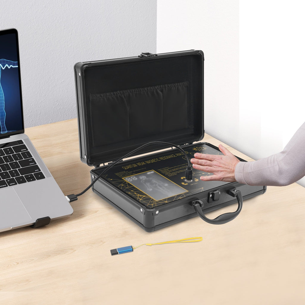6th Gen Quantum Magnetic Resonance Body Analyzer, Quantum Analyzer Machine, Full-Body Scanner, Health Detector, Palm Touch