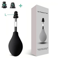 Portable Ear Pressure Equalization Balloon Tool With Extra Silicone Tips Ear Care Relieve Blocked Ears For Flight Diving Hearing Comfort Device