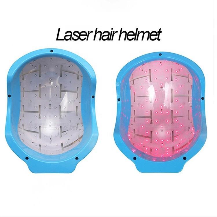 LED Red Light Hair Growth Helmet, Portable Scalp Phototherapy Cap for Thinning Hair, Home Hair Loss Regrowth Treatment Device