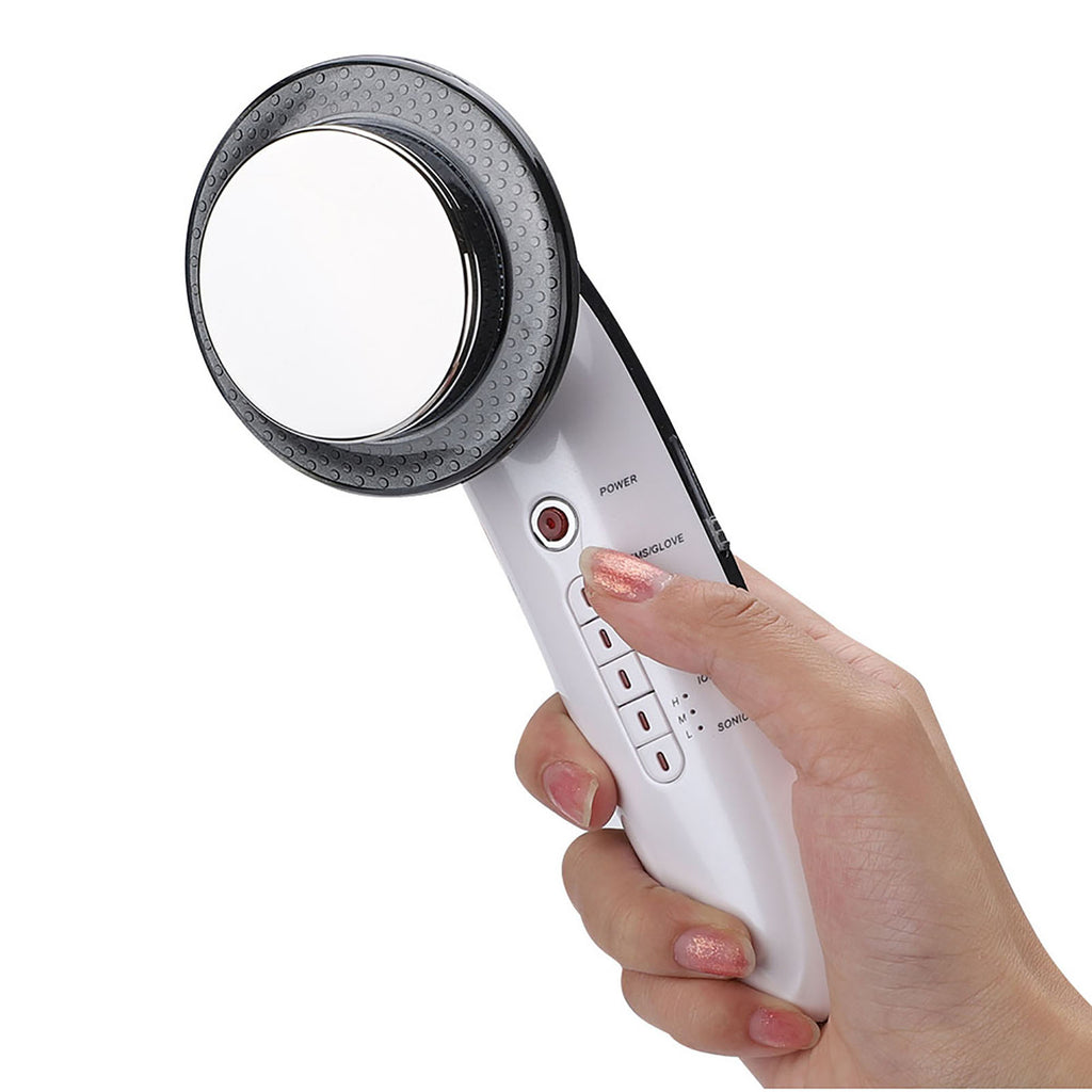 6 In 1 EMS LED Galvanic Ion Machine Ultrasonic Body Slimming Skin Tightening Fat Burning Anti Cellulite Massager