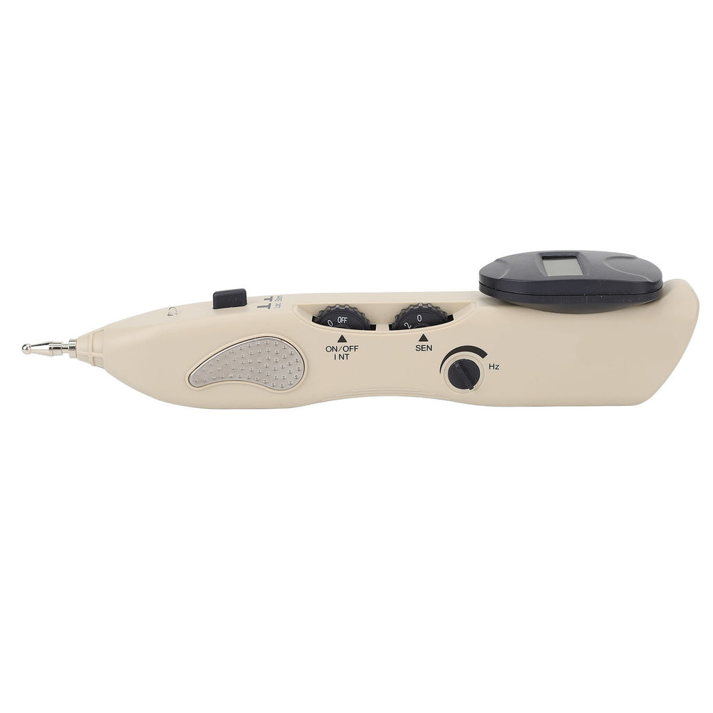 Electronic Acupuncture Pen Pain Relief Therapy Meridian Pen Find Acupoints Automatically with 3 Massage Heads Rechargeable