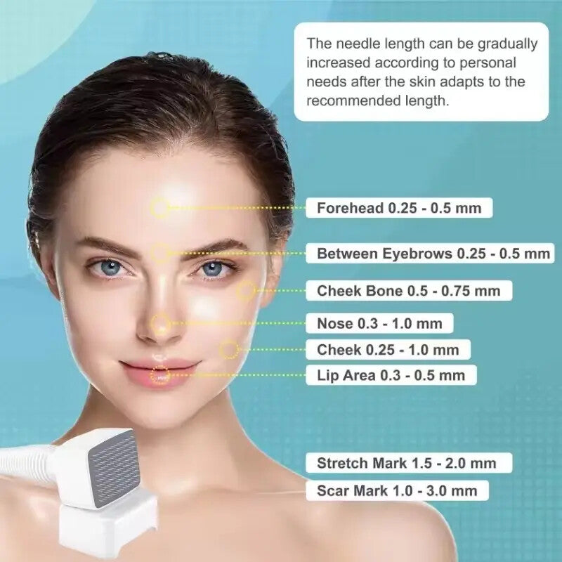 140 Pin DRS Derma Stamp Microneedling Tool Home Salon Use Skin Tightening Rejuvenation Facial Treatment Instrument