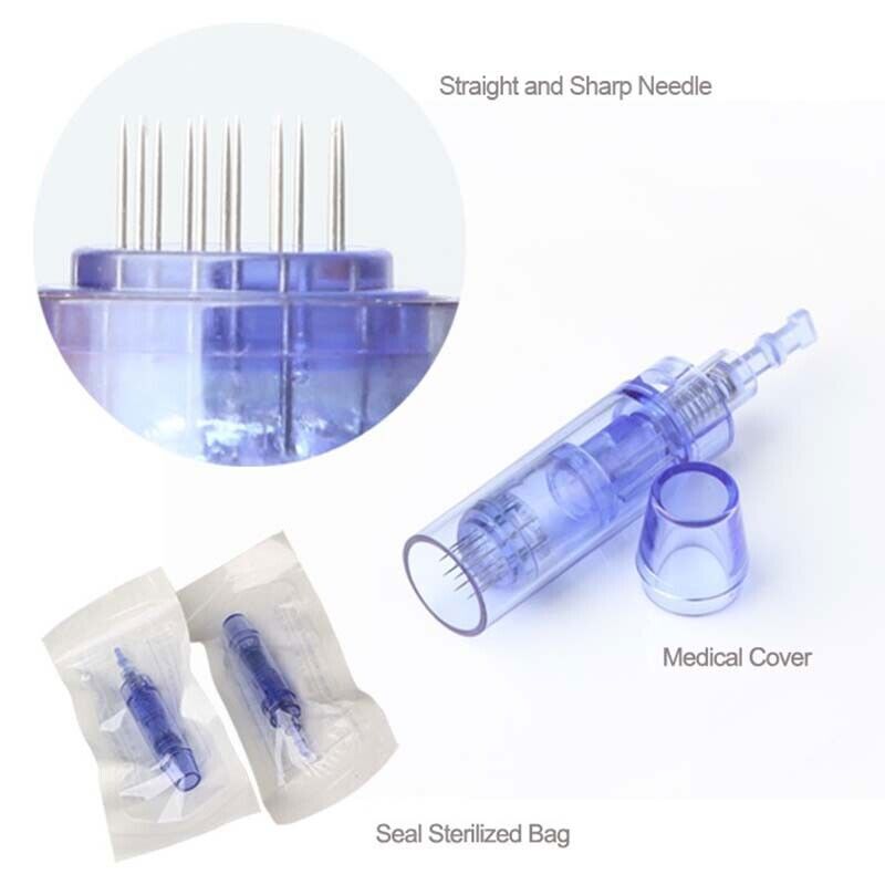 1/3/5/7/9/12/36/42Pin Nano 5D 3D Replacement Round Micro Tips Cartridge For Device A1 Device for Skin Care