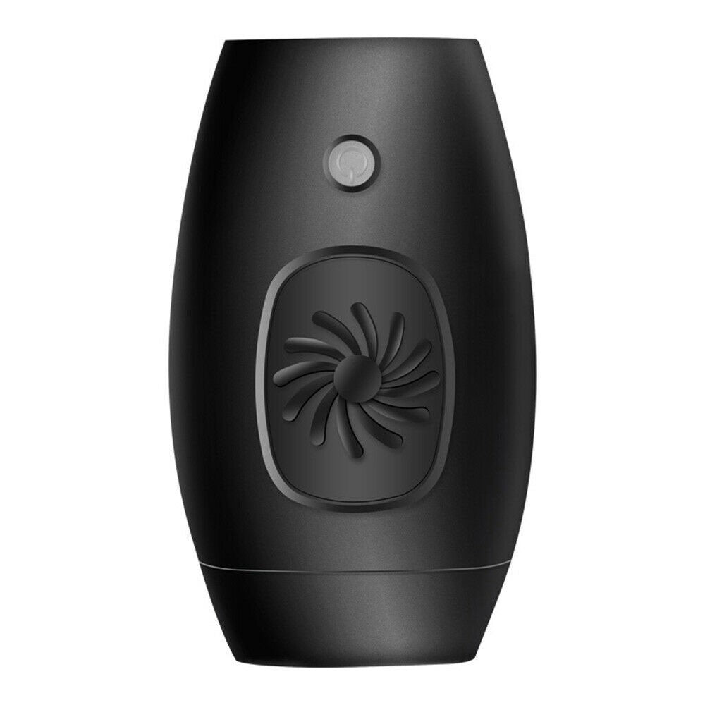 Mini Black IPL Laser Hair Removal Device 600,000 Flashes Painless Whole Body Portable At Home Hair Epilator Machine