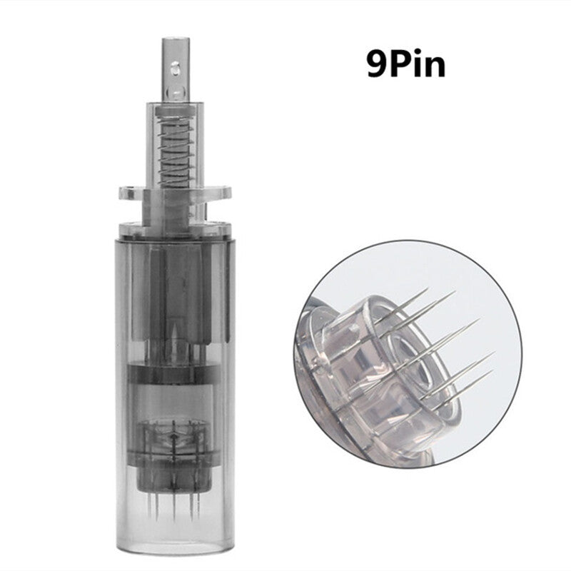 A7 Derma Pen Cartridge Needle Replacement Parts Bayonet Microneedling 12/24/36/42 Pin Dermapen Microneedle MTS Tips