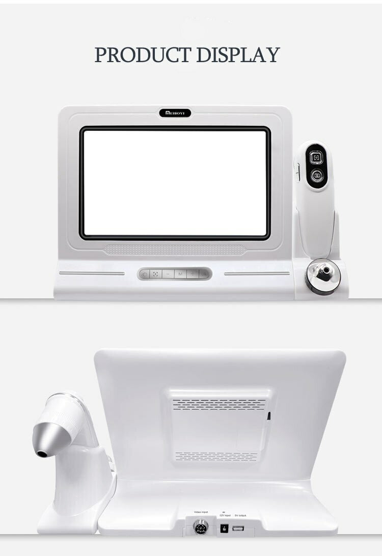2 In 1 Skin Hair Scalp Analyzer Detector Machine 11 Inch LCD Screen Skin Hair Condition Tester for Beauty Salon Home Use