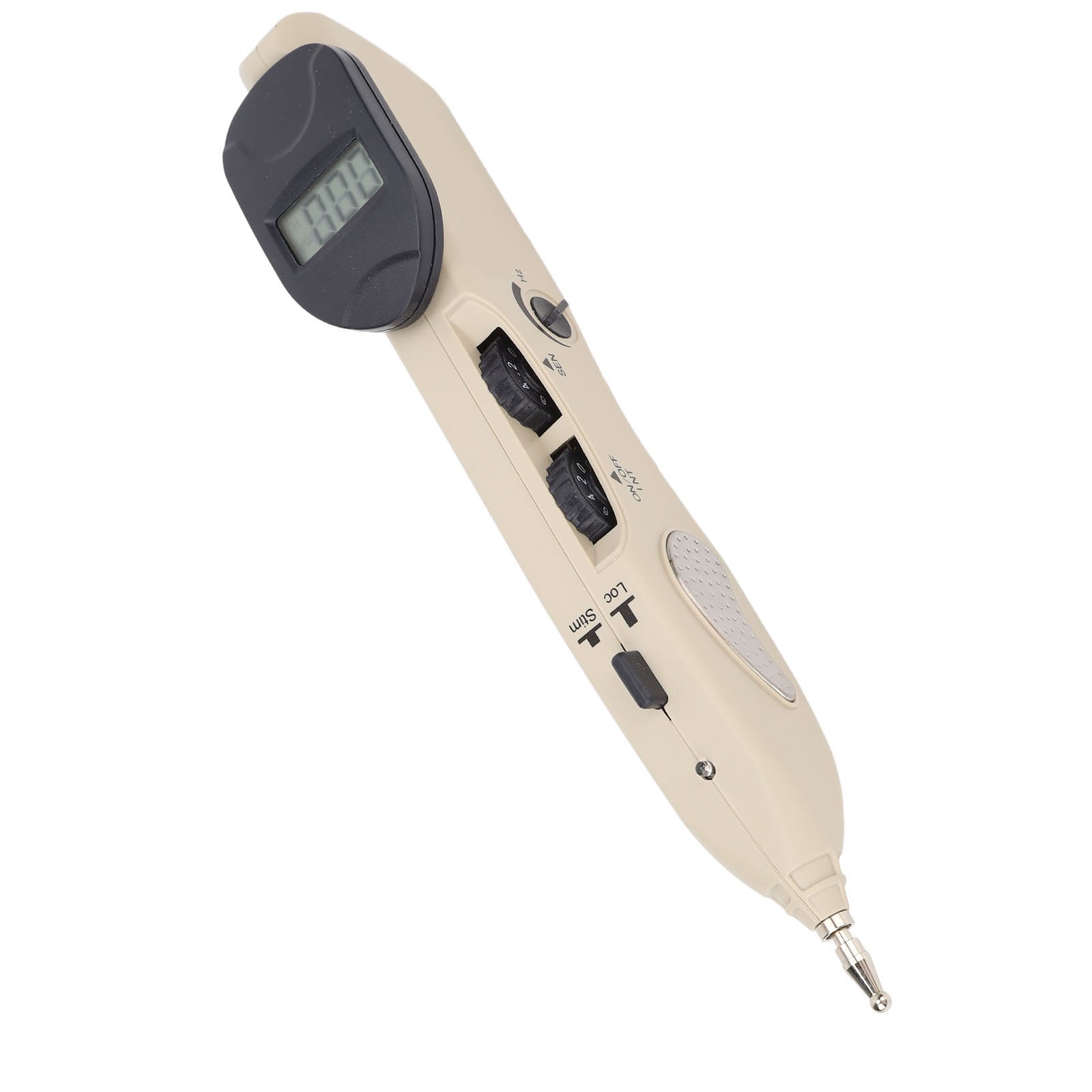 Electronic Acupuncture Pen Pain Relief Therapy Meridian Pen Find Acupoints Automatically with 3 Massage Heads Rechargeable