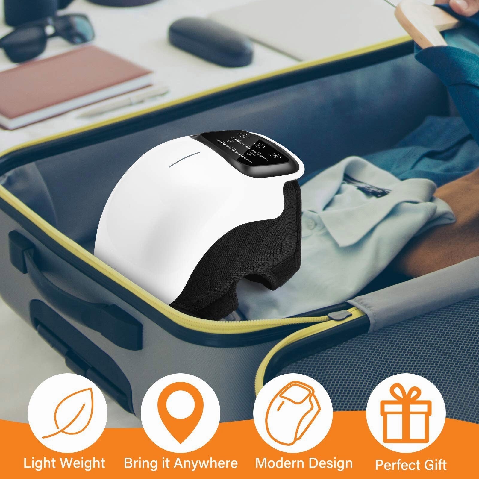 Technical Red Light Thermal Electric Mute Noise Pain Relief Joint Pain Heal Heating Treatment Machine Knee Massager