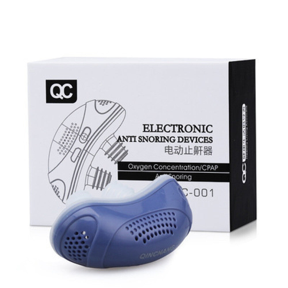 Electric Anti Snore Stopper Device Sleeping Help Smooth Breathing Nasal Machine