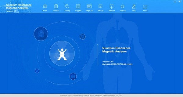 4th Gen Quantum Magnetic Resonance Health Body Analyzer Massage Therapy 48 Reports