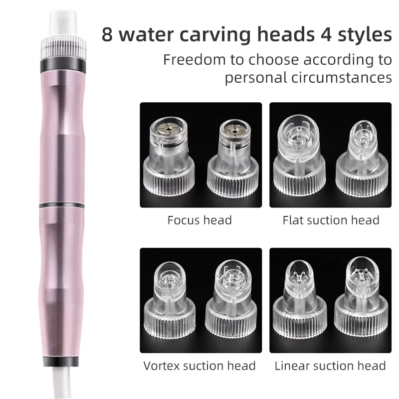 Professional Hydro Dermabrasion Facial Machine Water Oxygen Jet Peel Skin Deep Cleansing Exfoliating Device for Beauty Salon Home Use