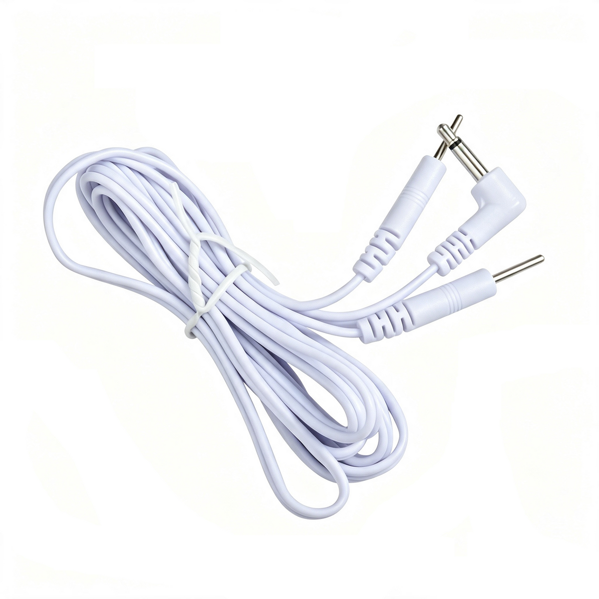 2PCS Electrode Wire Cable 3.5mm or 2.5mm Plug Jack TENS Lead Wire with 2mm Pin Electrode Cables for Massage EMS Stimulation Machine